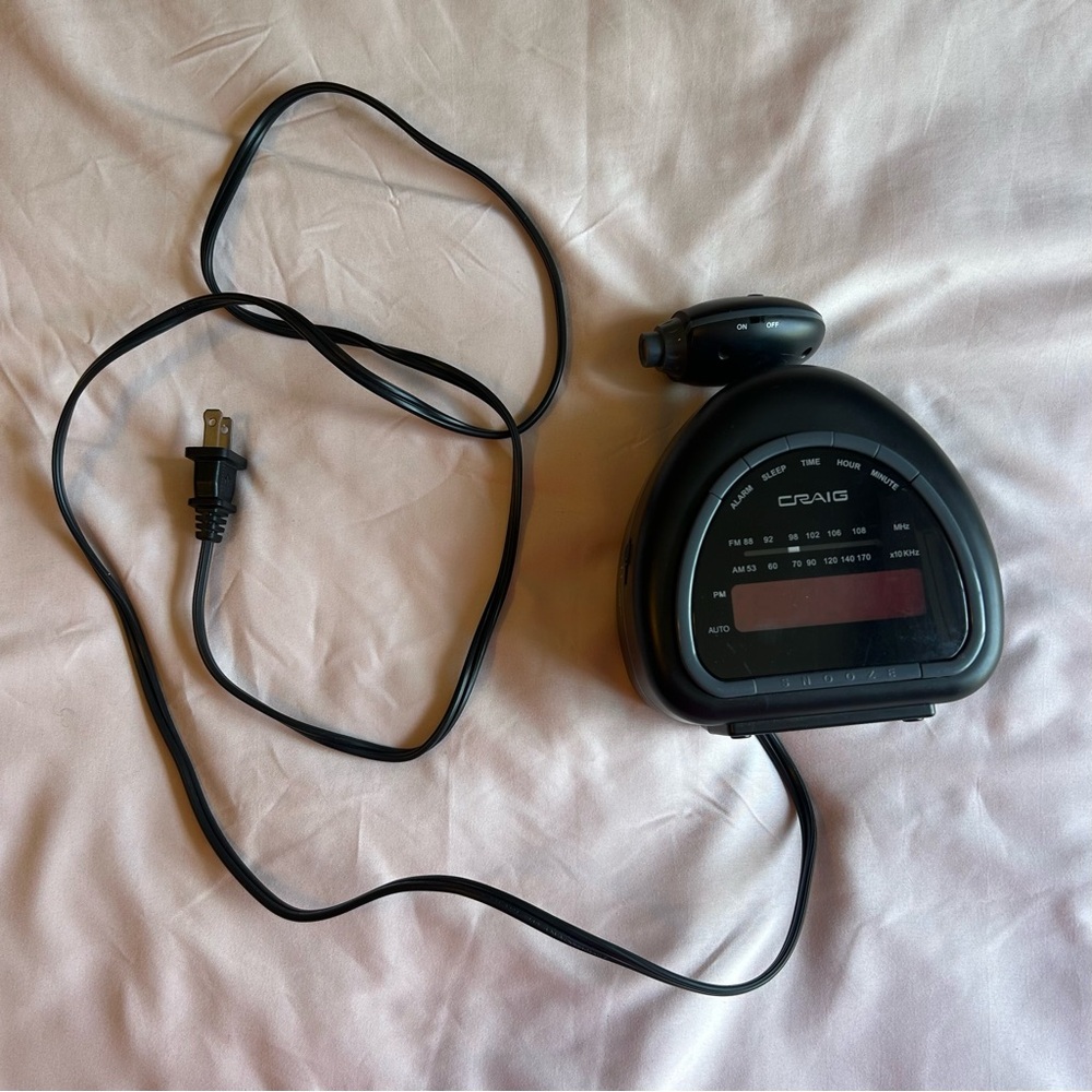 Craig Projection Alarm Clock — Good Condition